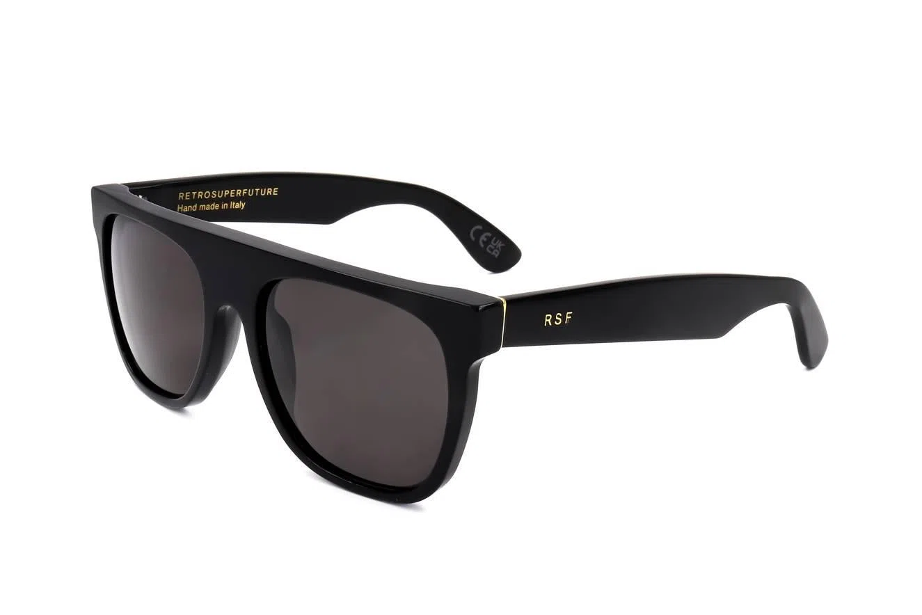 Retrosuperfuture FLATTOPBLACK Sunglasses - view 3